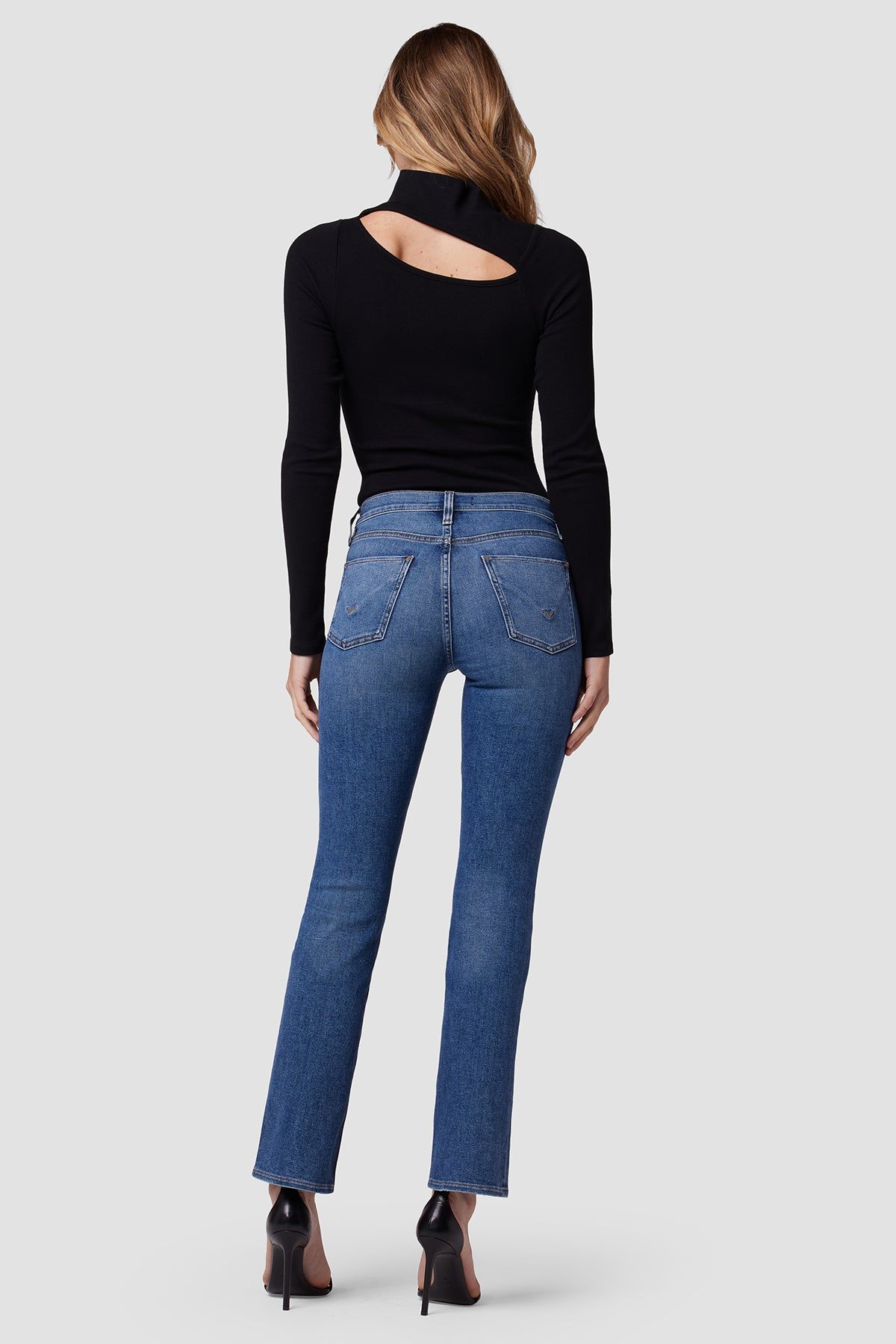 Barbara High-Rise Straight Ankle Jean sold by Hudson Jeans product image thumbnail 5