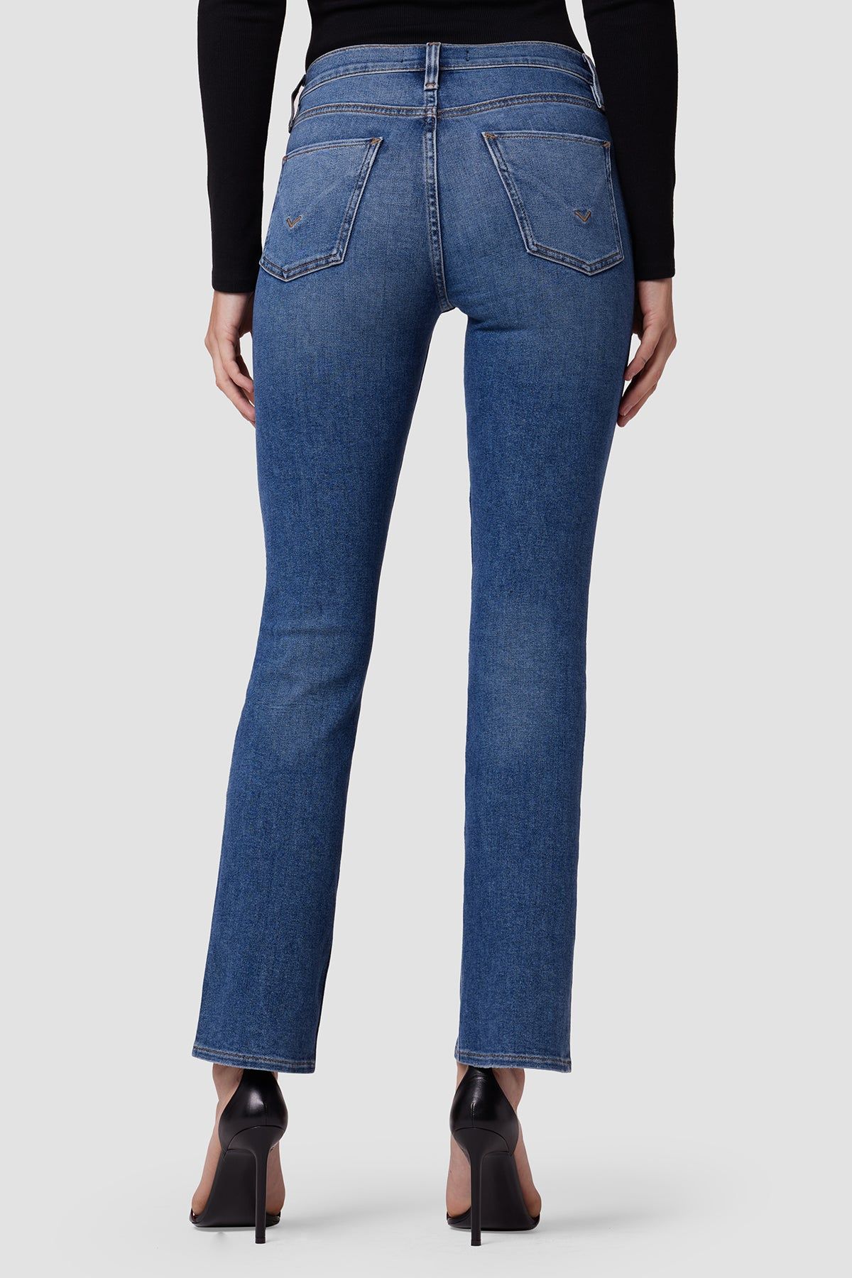 Barbara High-Rise Straight Ankle Jean sold by Hudson Jeans product image thumbnail 3