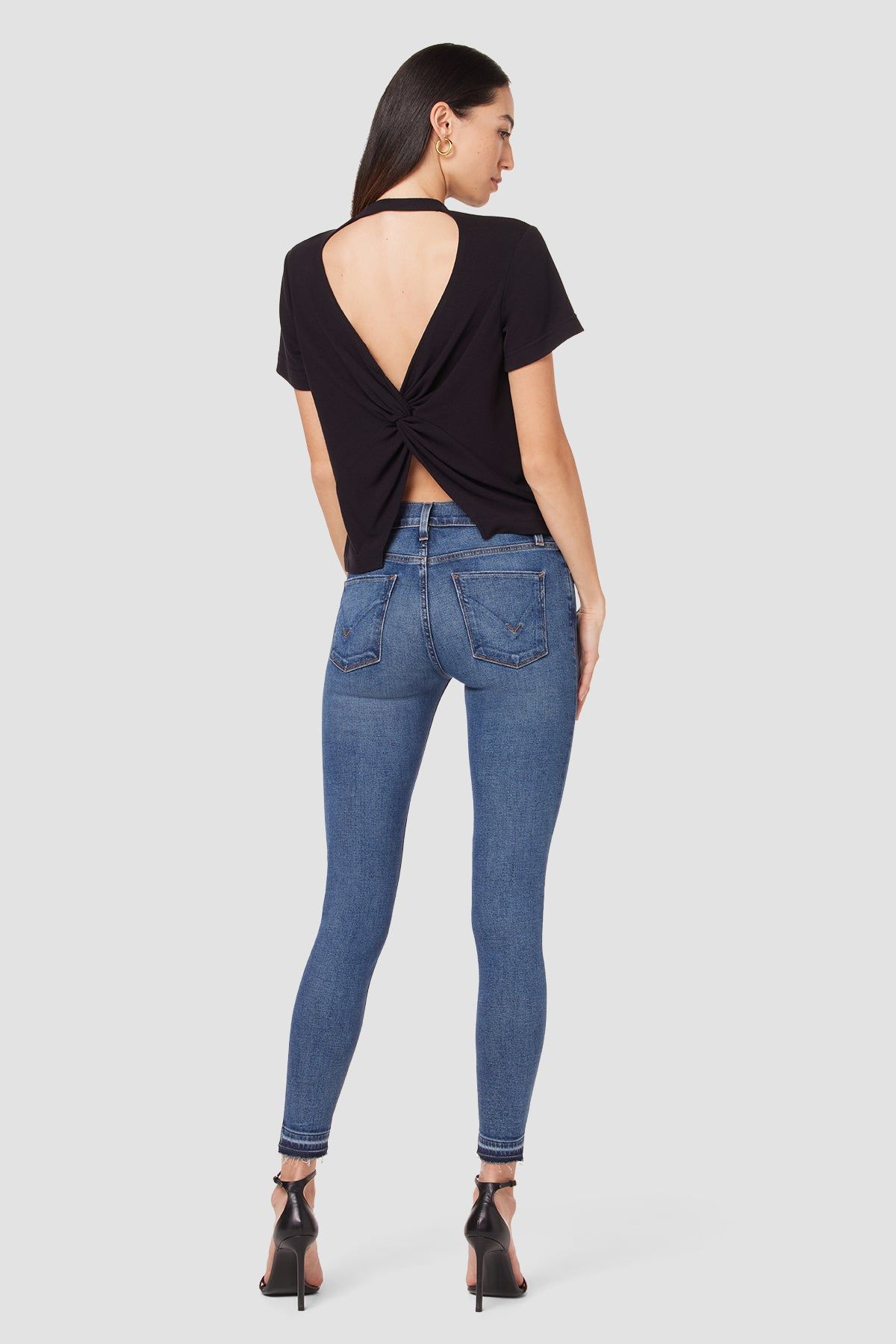 Nico Mid-Rise Super Skinny Crop Jean sold by Hudson Jeans product image thumbnail 5