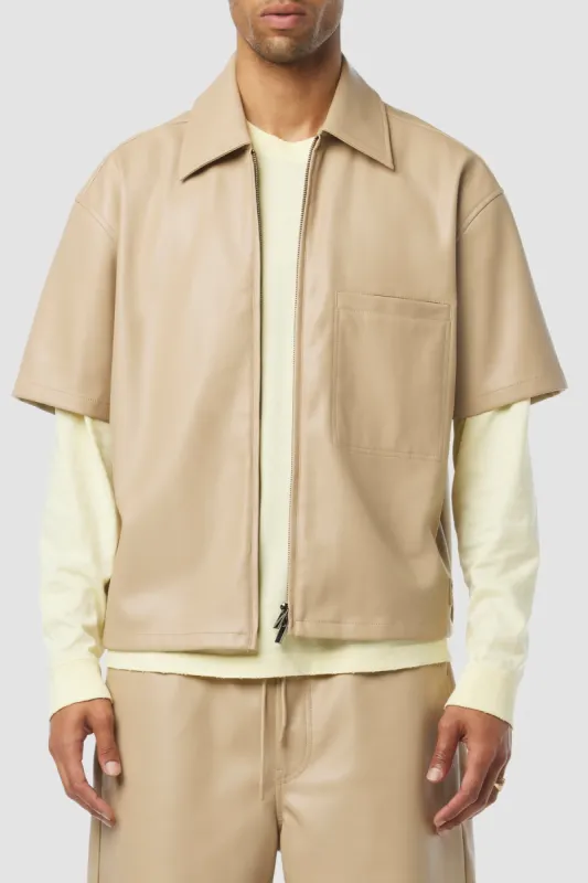 Short Sleeve Zip Shirt sold by Hudson Jeans