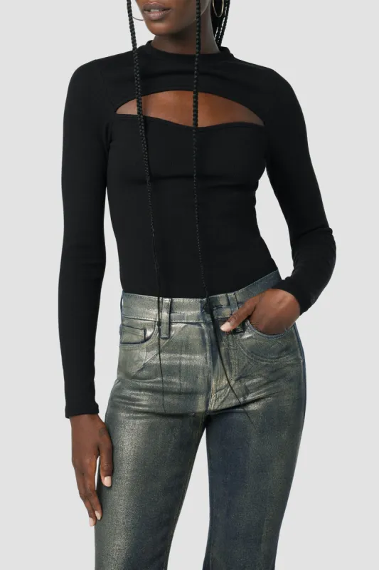 Sweetheart Cut Out Bodysuit sold by Hudson Jeans