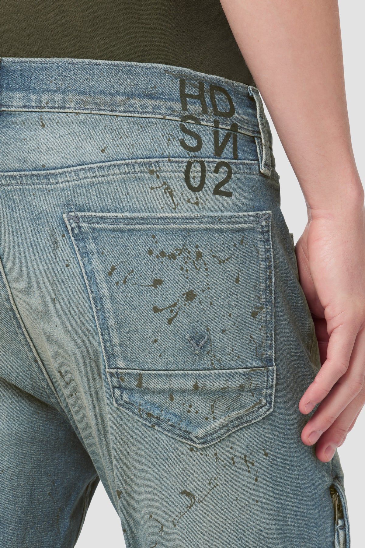 Zack Side Zip Skinny Jean sold by Hudson Jeans product image thumbnail 5