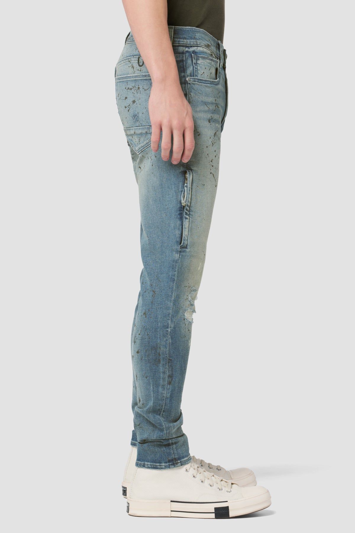 Zack Side Zip Skinny Jean sold by Hudson Jeans product image thumbnail 2