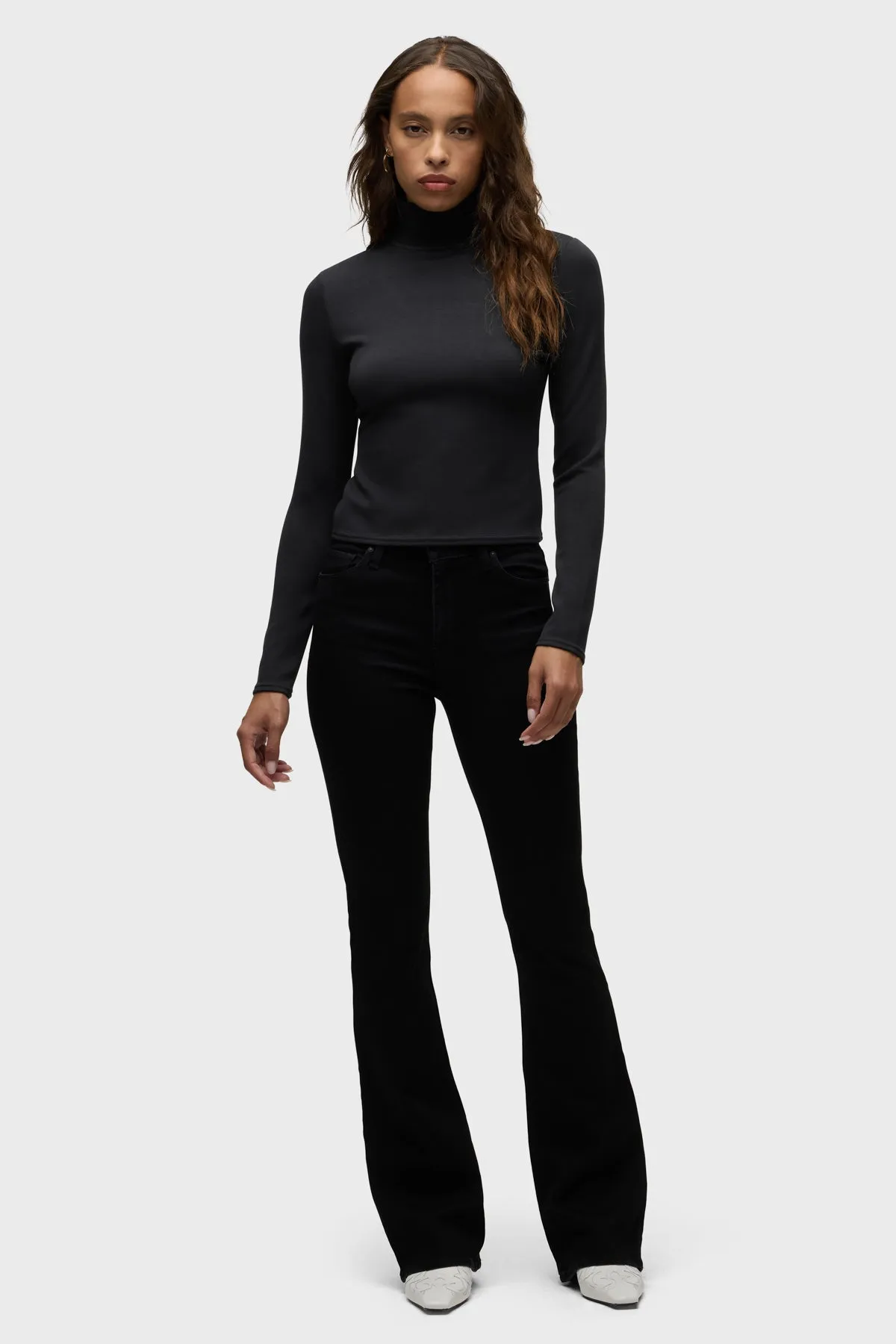 Mock Neck Long Sleeve Top sold by Hudson Jeans product image thumbnail 4