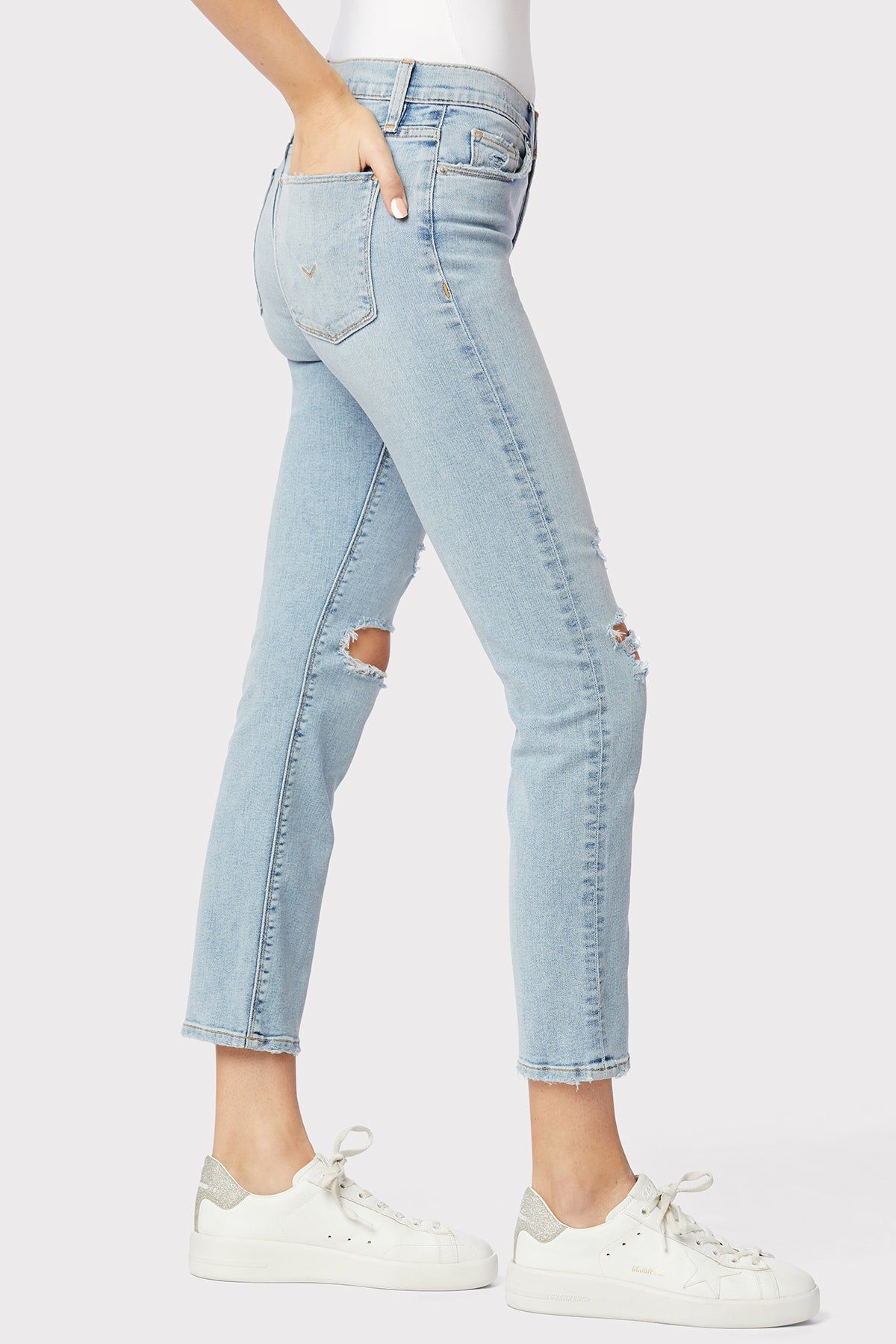 Nico Mid-Rise Straight Crop Jean sold by Hudson Jeans product image thumbnail 4