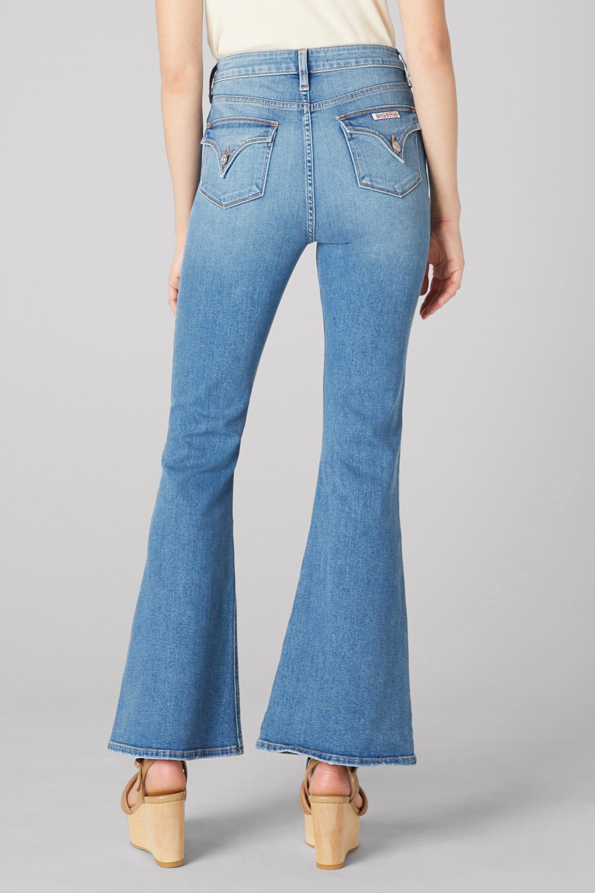 Holly High-Rise Flare Flap Jean sold by Hudson Jeans product image thumbnail 2