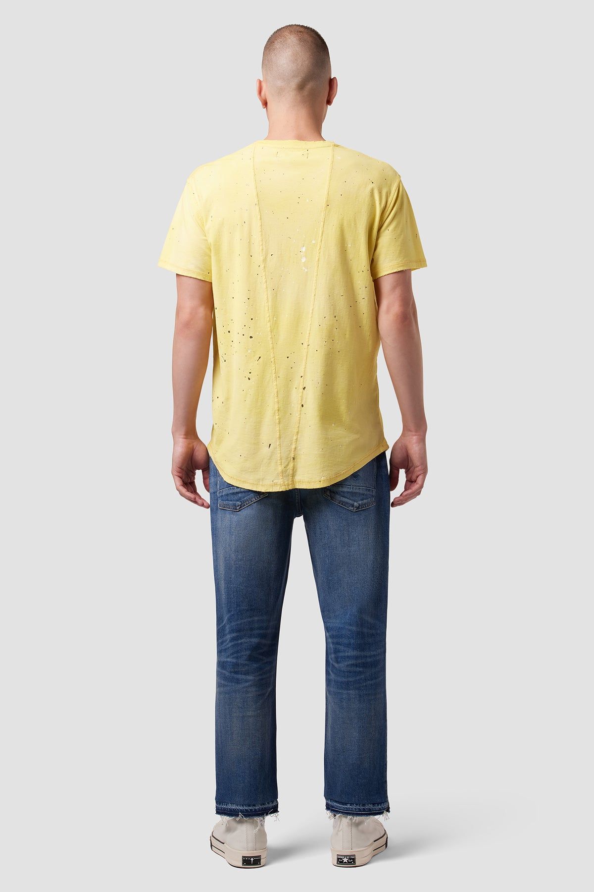 Anderson Reversed Elongated Tee sold by Hudson Jeans product image thumbnail 5