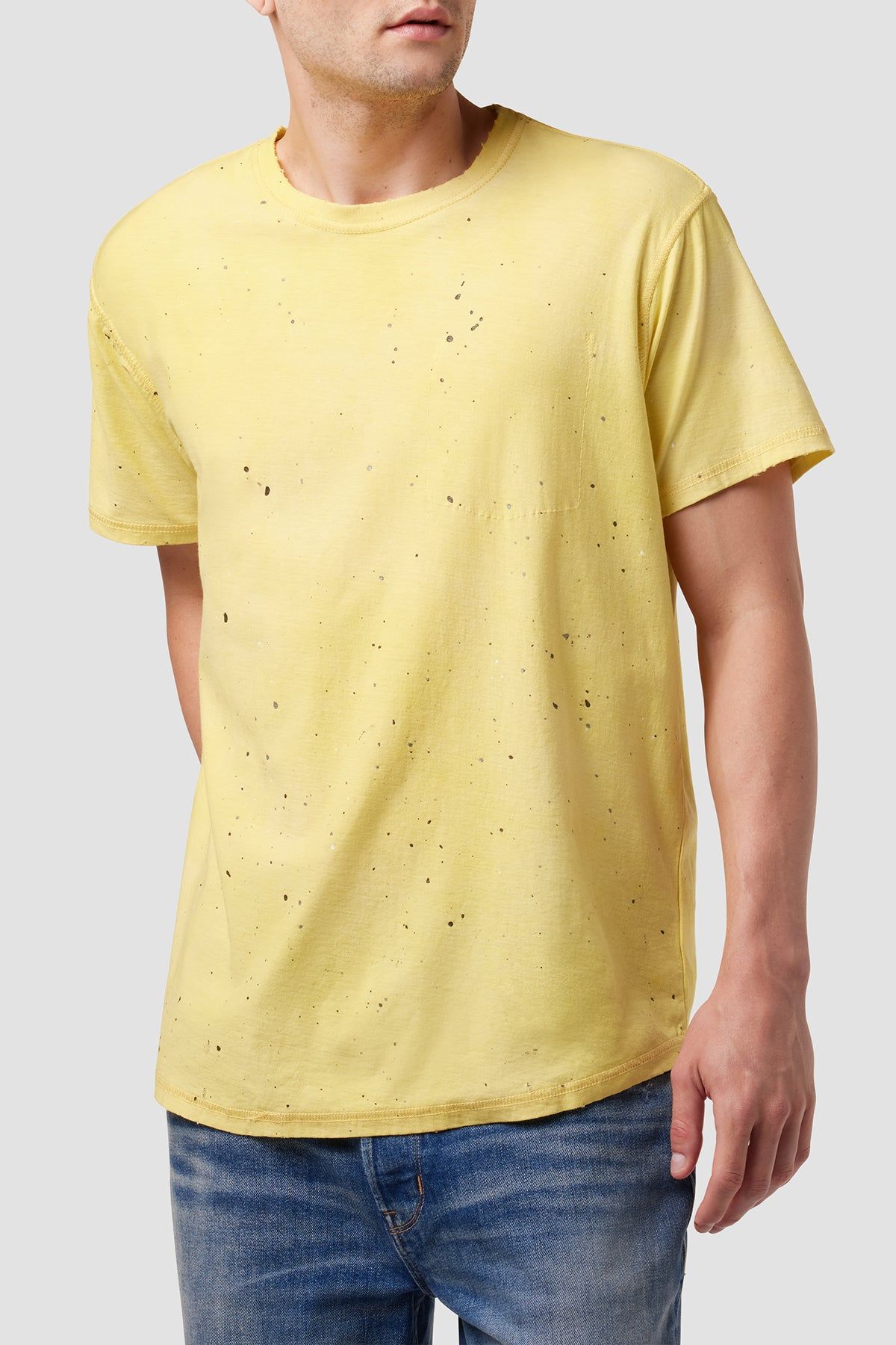 Anderson Reversed Elongated Tee sold by Hudson Jeans