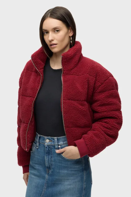 Sherpa Puffer Jacket sold by Hudson Jeans