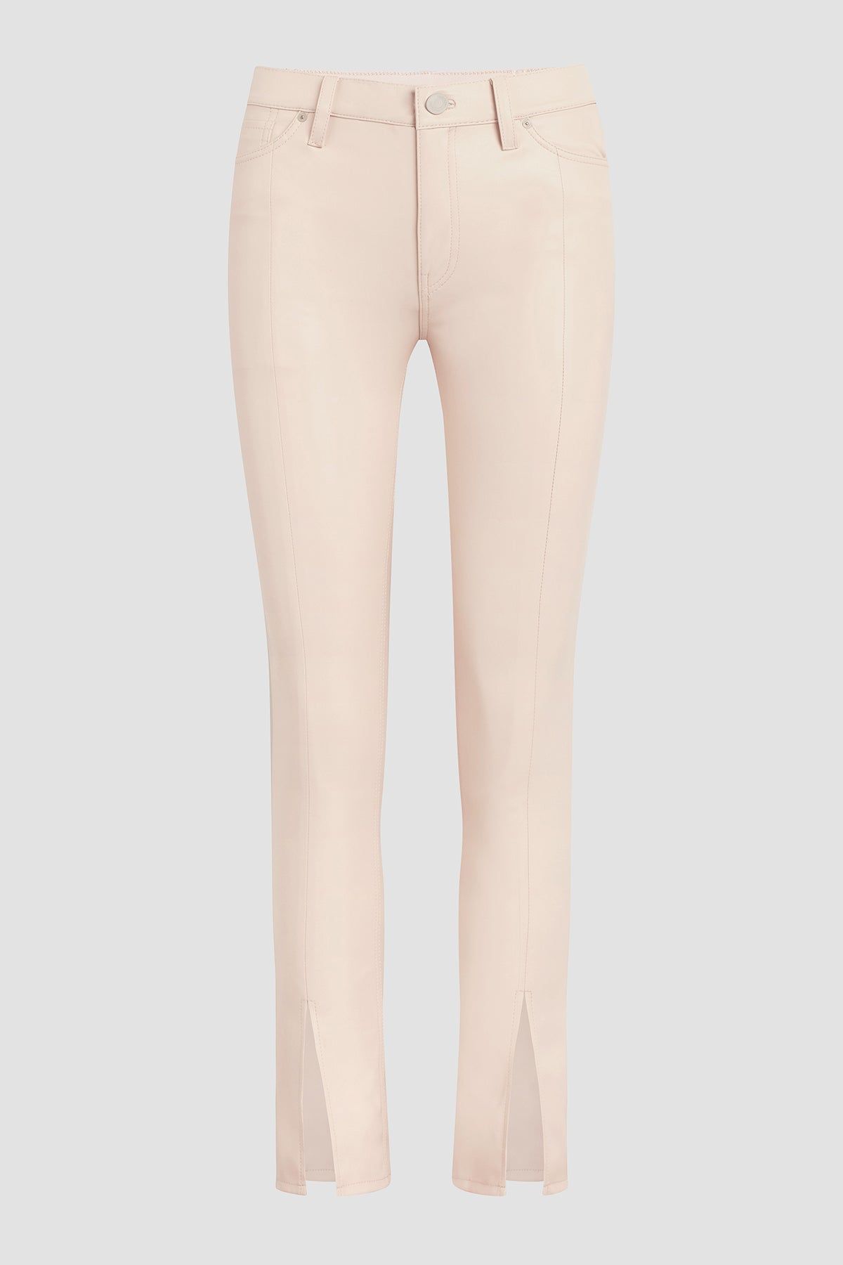 Barbara High-Rise Straight Vegan Leather Jean w/ Slit Hem sold by Hudson Jeans product image thumbnail 8