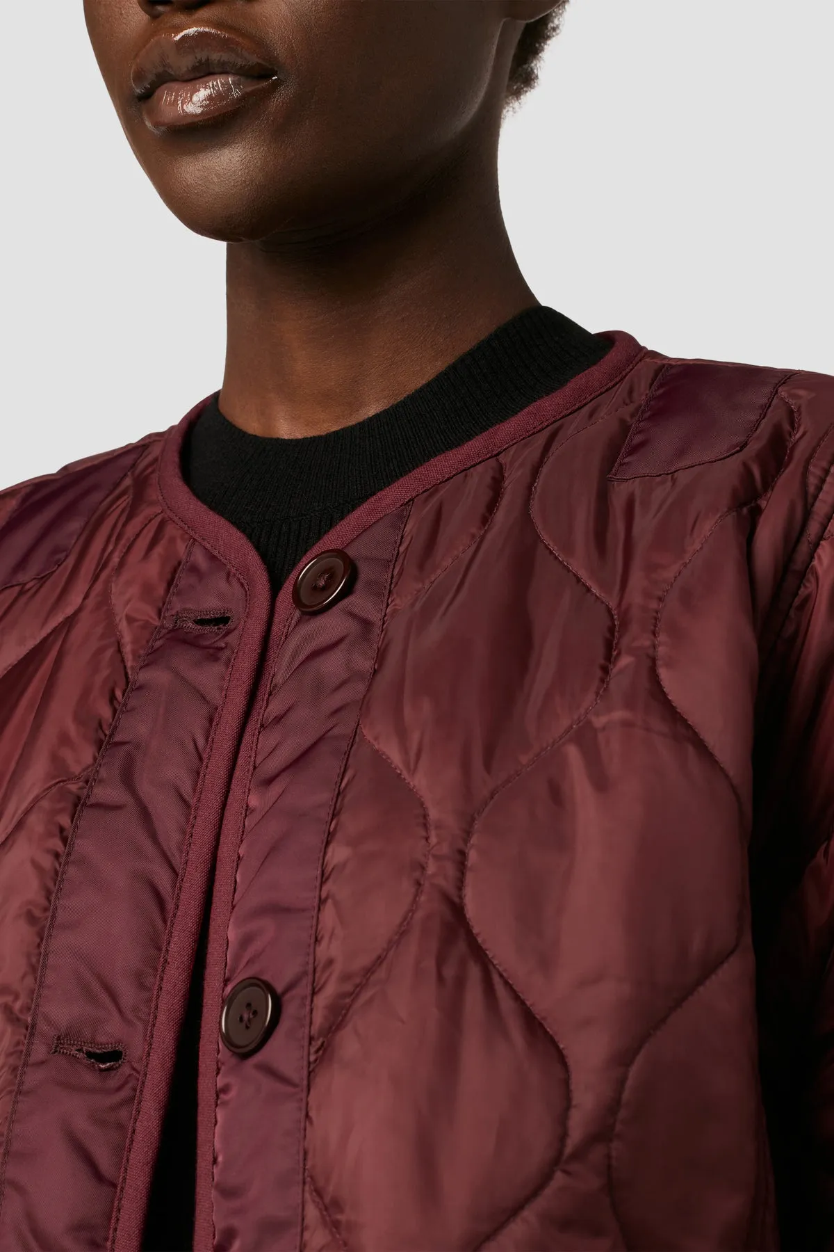 Oversized Quilted Jacket sold by Hudson Jeans product image thumbnail 4