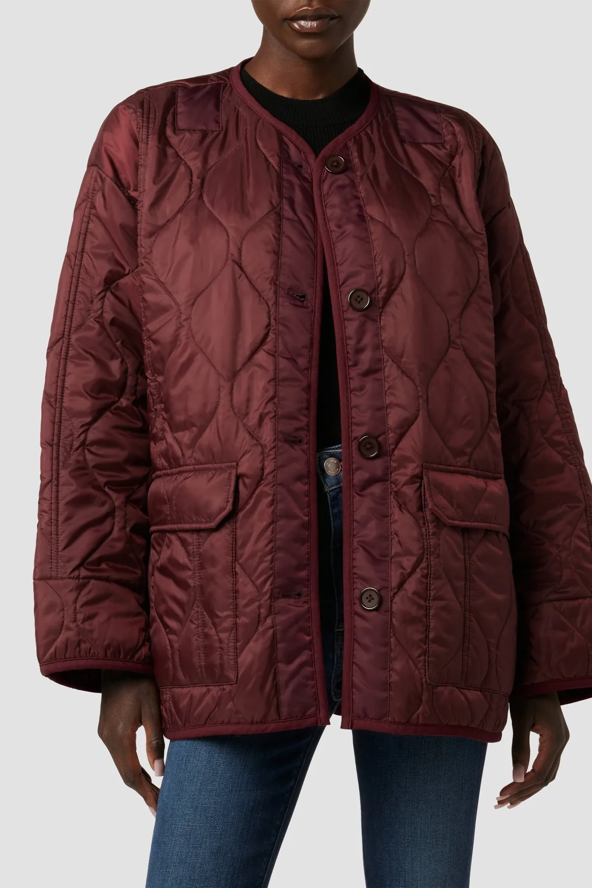 Oversized Quilted Jacket sold by Hudson Jeans