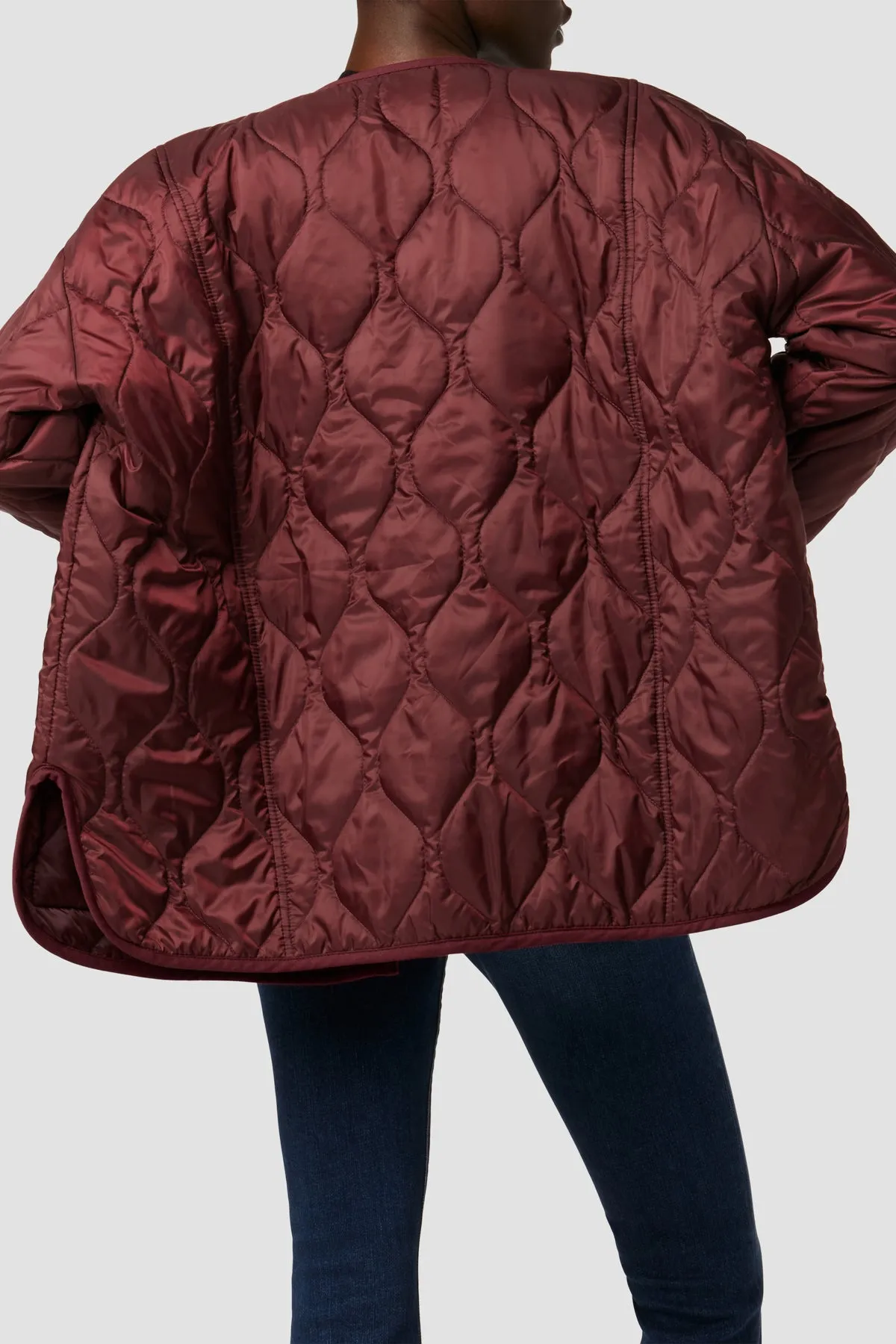 Oversized Quilted Jacket sold by Hudson Jeans product image thumbnail 3