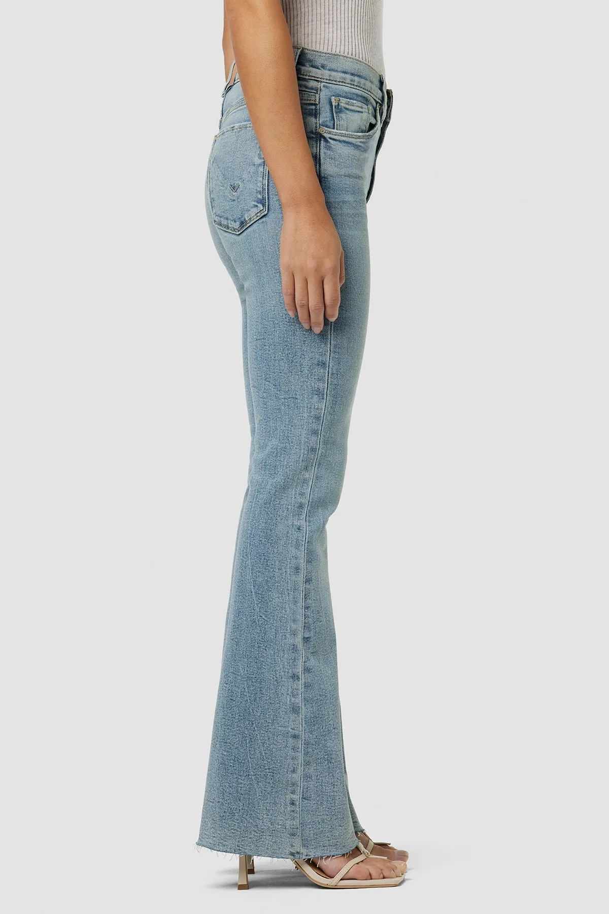 Barbara High-Rise Bootcut Petite Jean w/ Split Hem sold by Hudson Jeans product image thumbnail 2