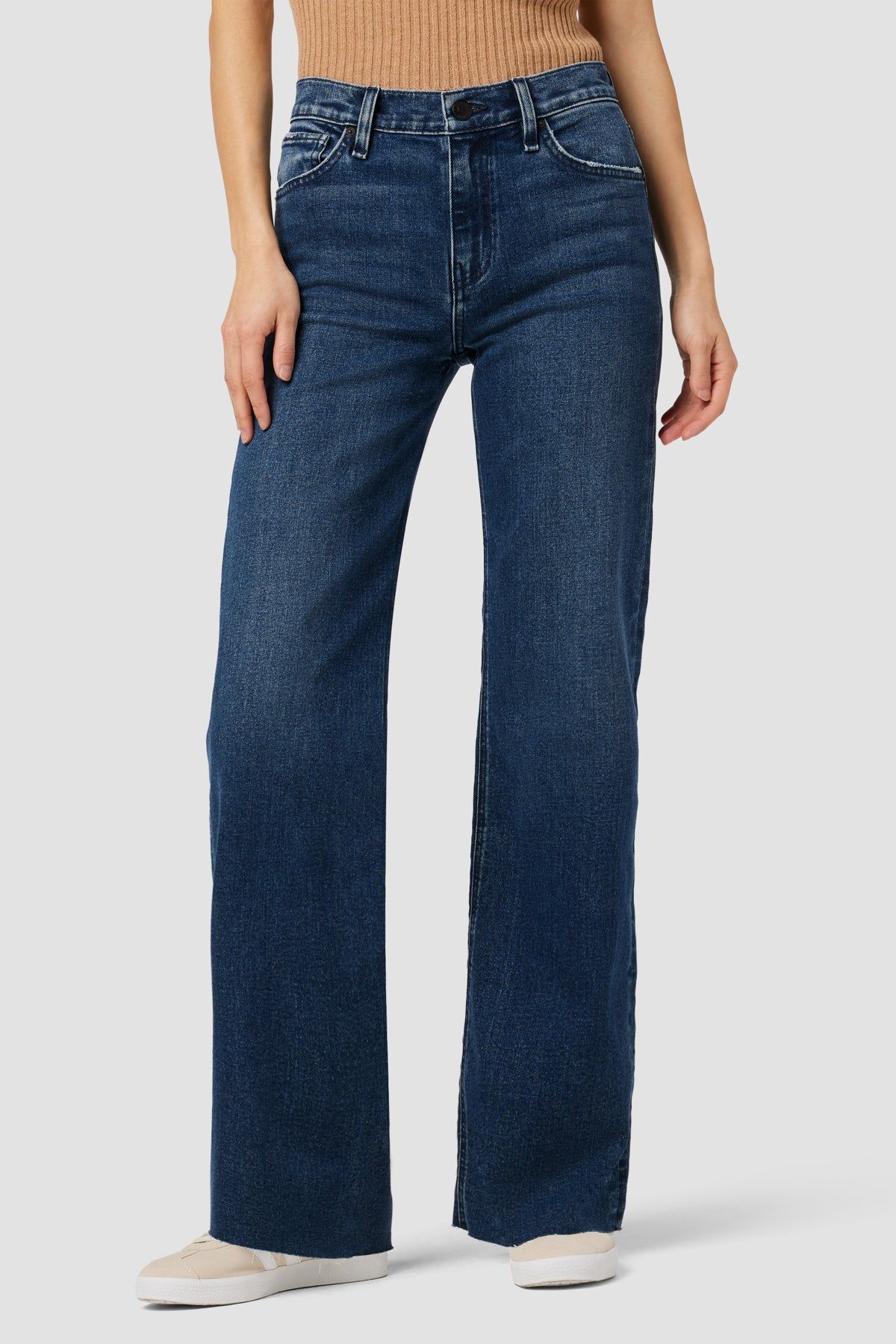 Rosie High-Rise Wide Leg Jean sold by Hudson Jeans