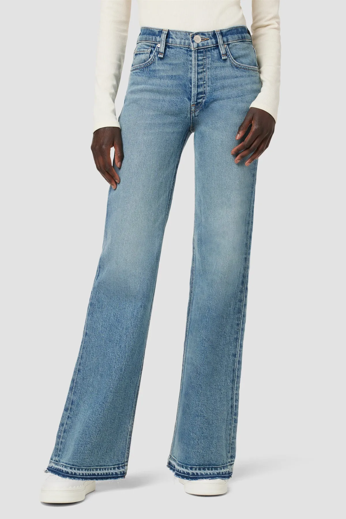 Rosie High-Rise Wide Leg Jean sold by Hudson Jeans