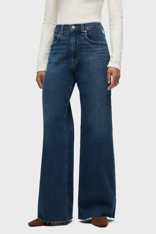 Jodie Loose Fit Wide Leg w/ Flap Jean sold by Hudson Jeans