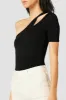 Short Sleeve Asymmetrical Bodysuit sold by Hudson Jeans