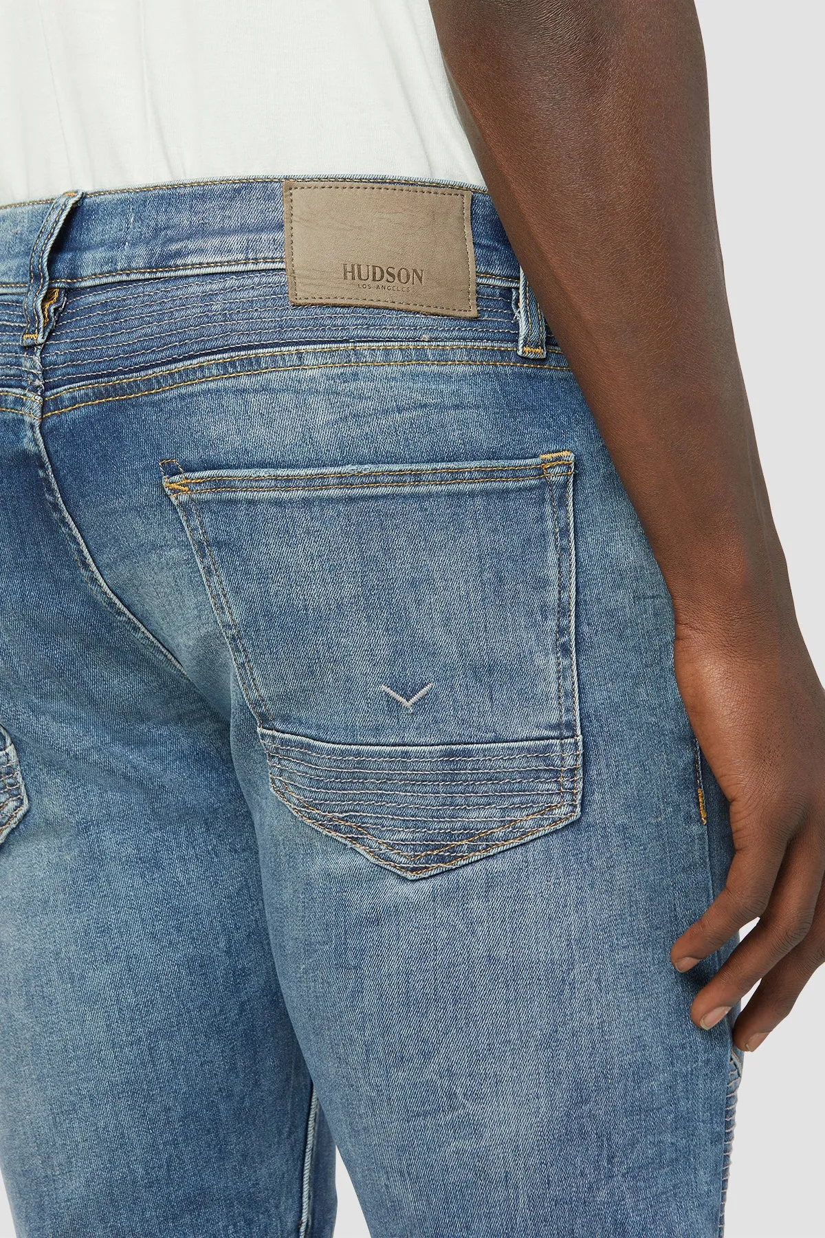 Blinder Biker V2 Skinny Jean sold by Hudson Jeans product image thumbnail 4