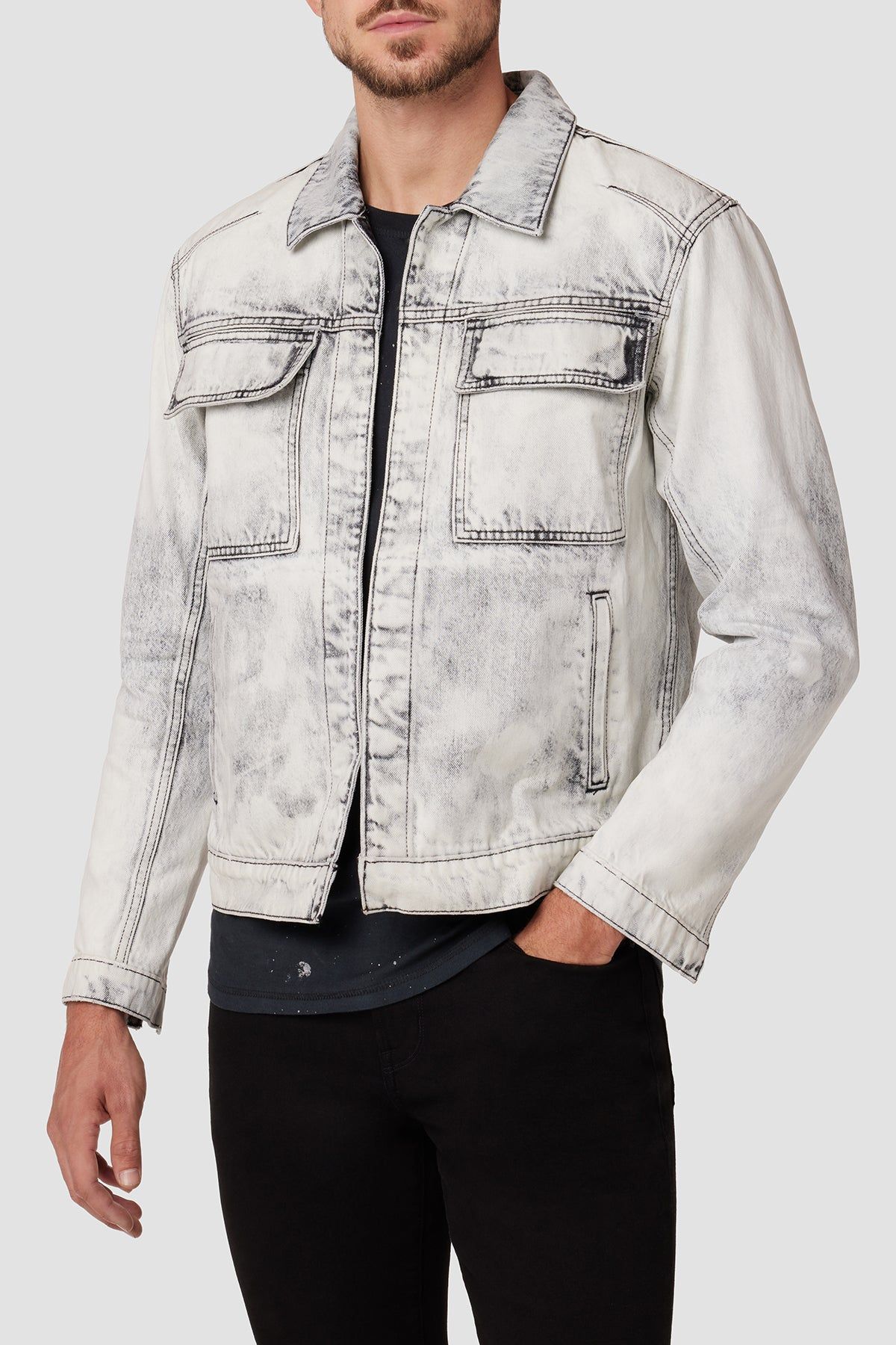 Darted Trucker Jacket sold by Hudson Jeans