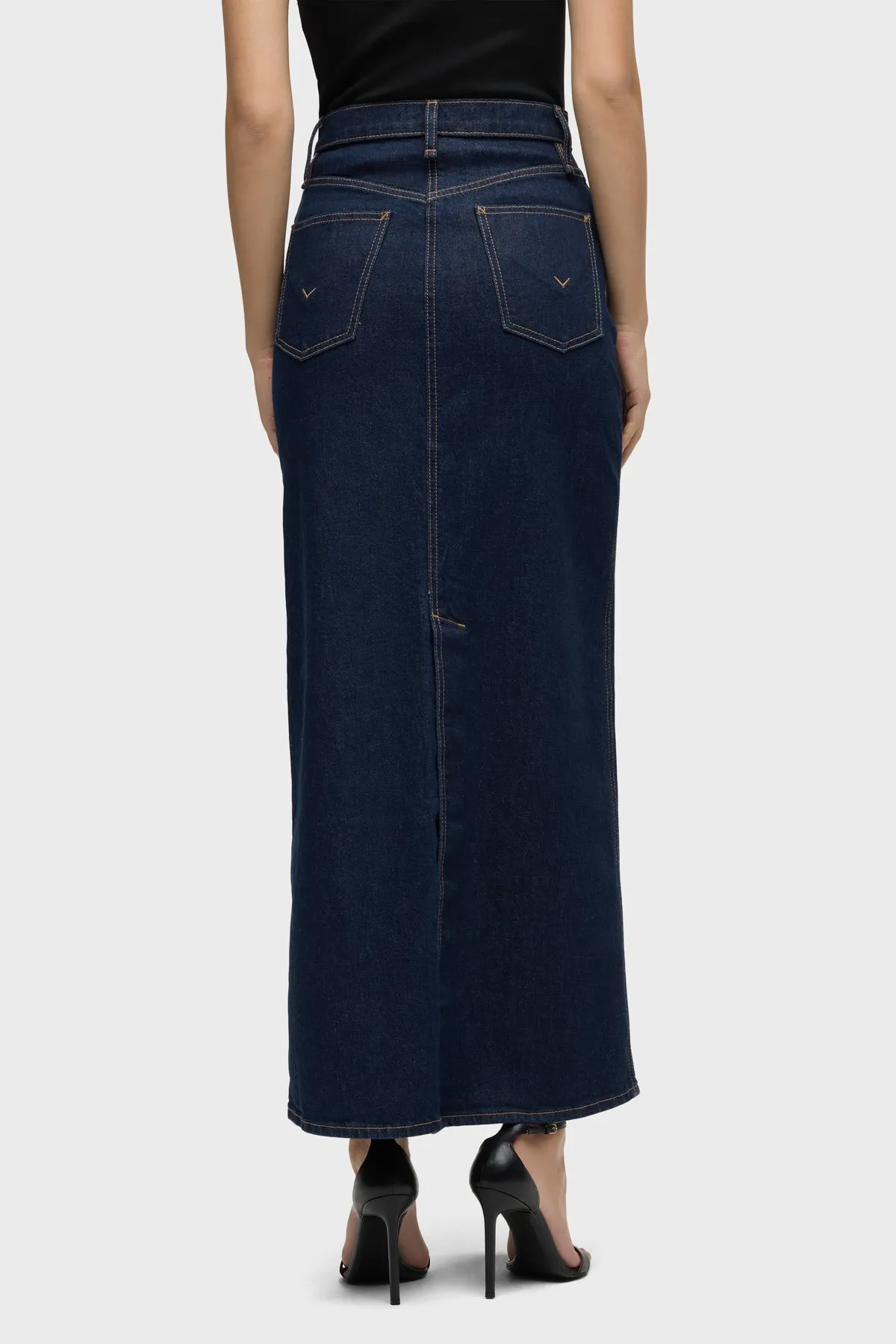 Reconstructed Skirt Maxi sold by Hudson Jeans product image thumbnail 3