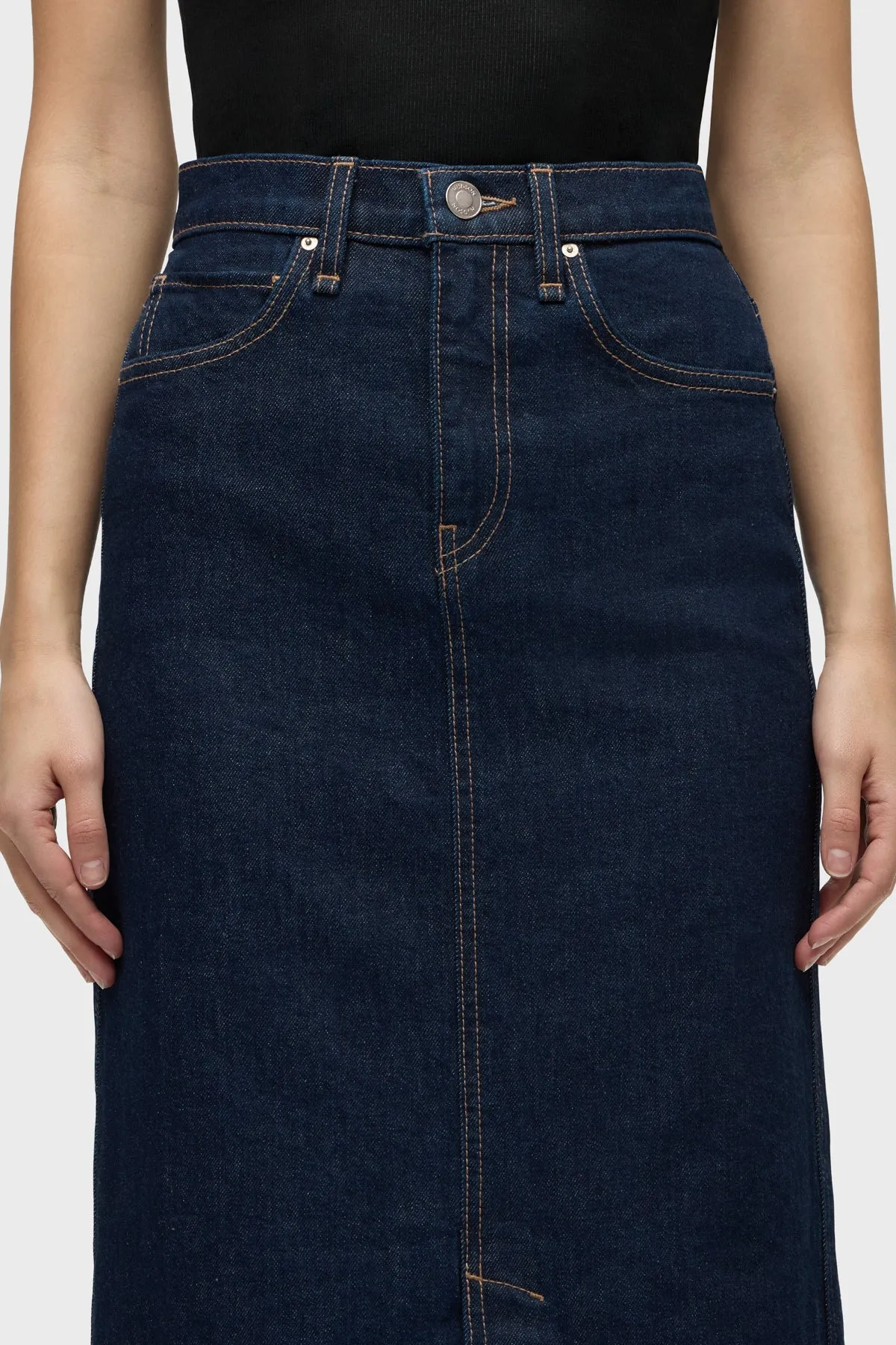 Reconstructed Skirt Maxi sold by Hudson Jeans product image thumbnail 4