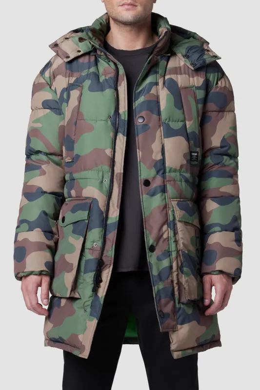 Quilted Hooded Storm Parka sold by Hudson Jeans