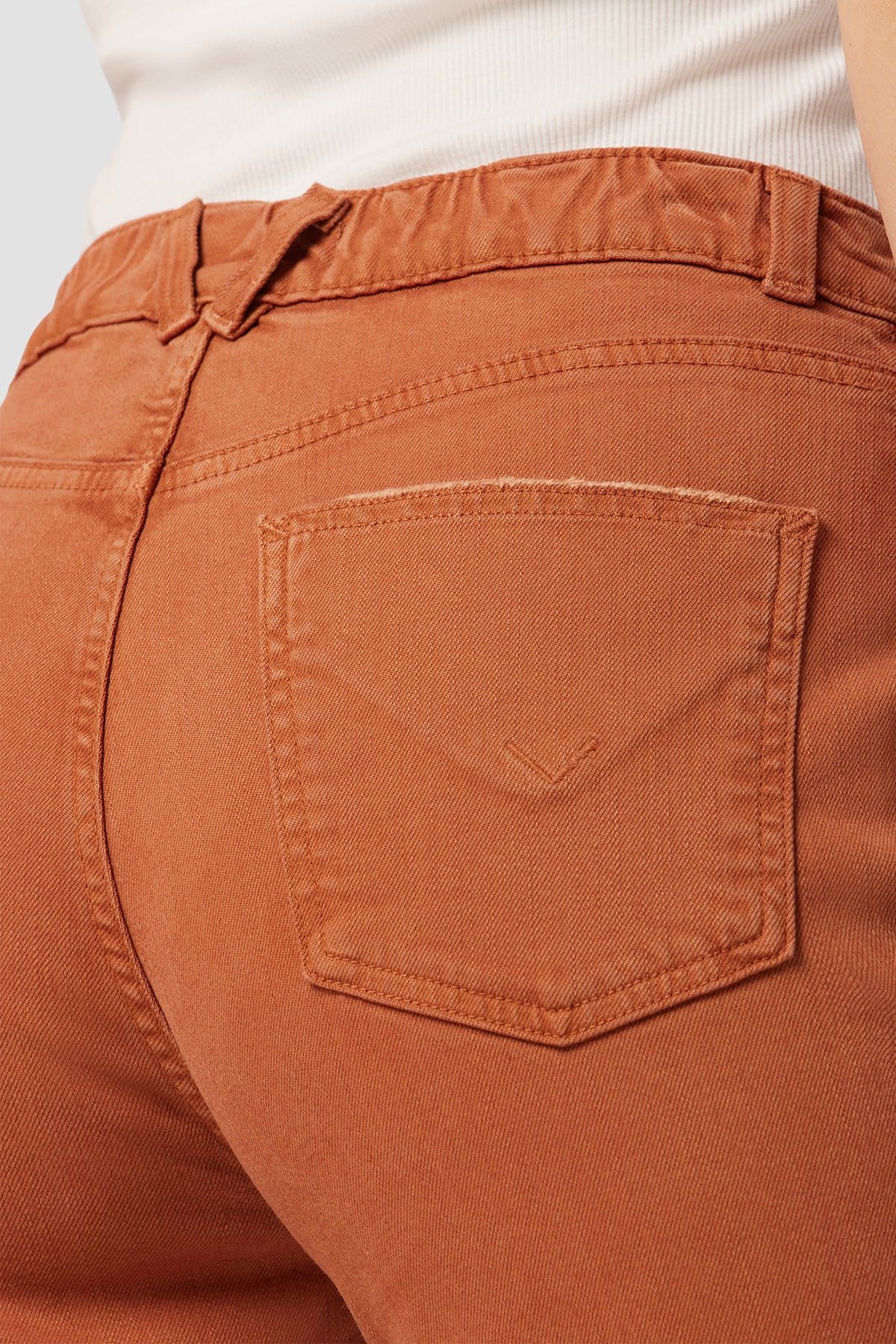 Remi High-Rise Elastic Waist Straight Ankle Jean sold by Hudson Jeans product image thumbnail 5