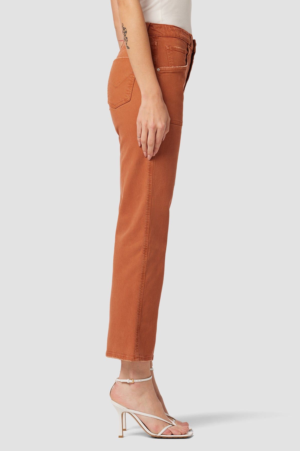 Remi High-Rise Elastic Waist Straight Ankle Jean sold by Hudson Jeans product image thumbnail 2