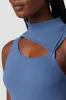 Mock Neck Cut Out Tank sold by Hudson Jeans
