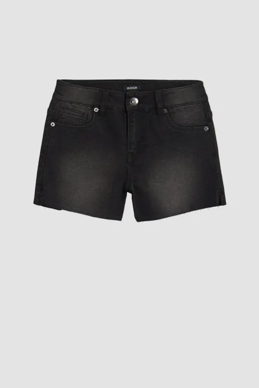 Cut Off Side Vent Short sold by Hudson Jeans