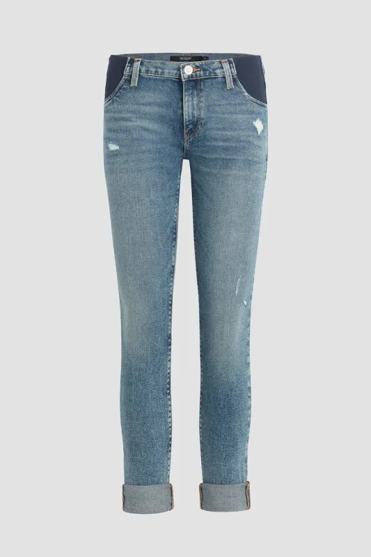 Lana Maternity Slim Boyfriend Ankle Jean sold by Hudson Jeans