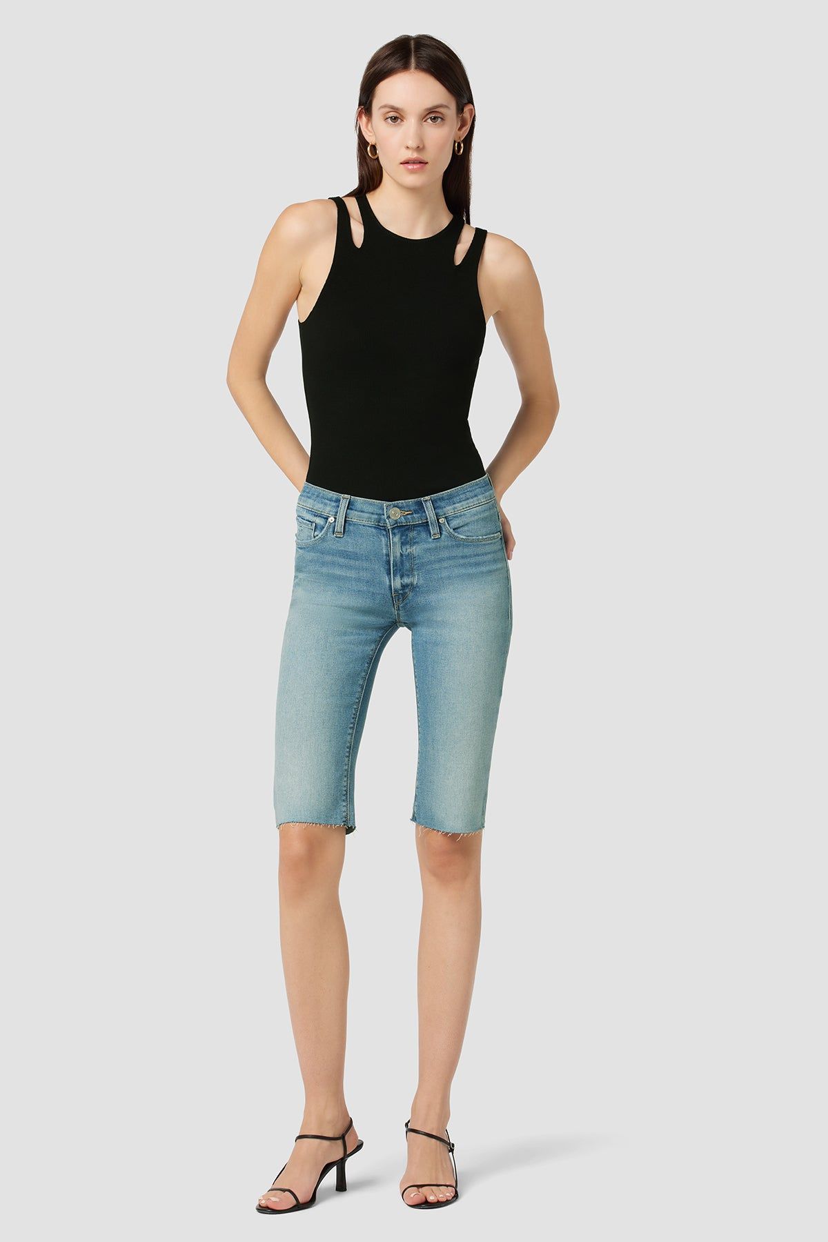 Amelia Mid-Rise Short sold by Hudson Jeans product image thumbnail 6