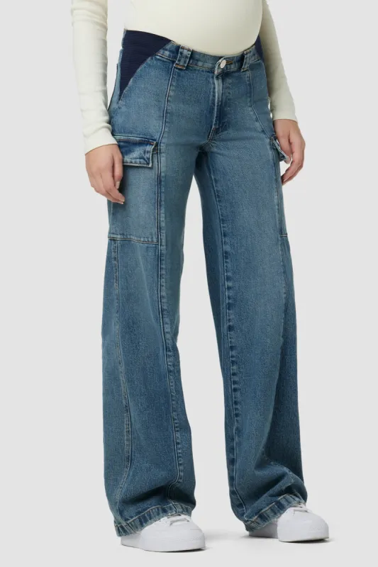 Utility Wide Leg Cargo Maternity Pant sold by Hudson Jeans