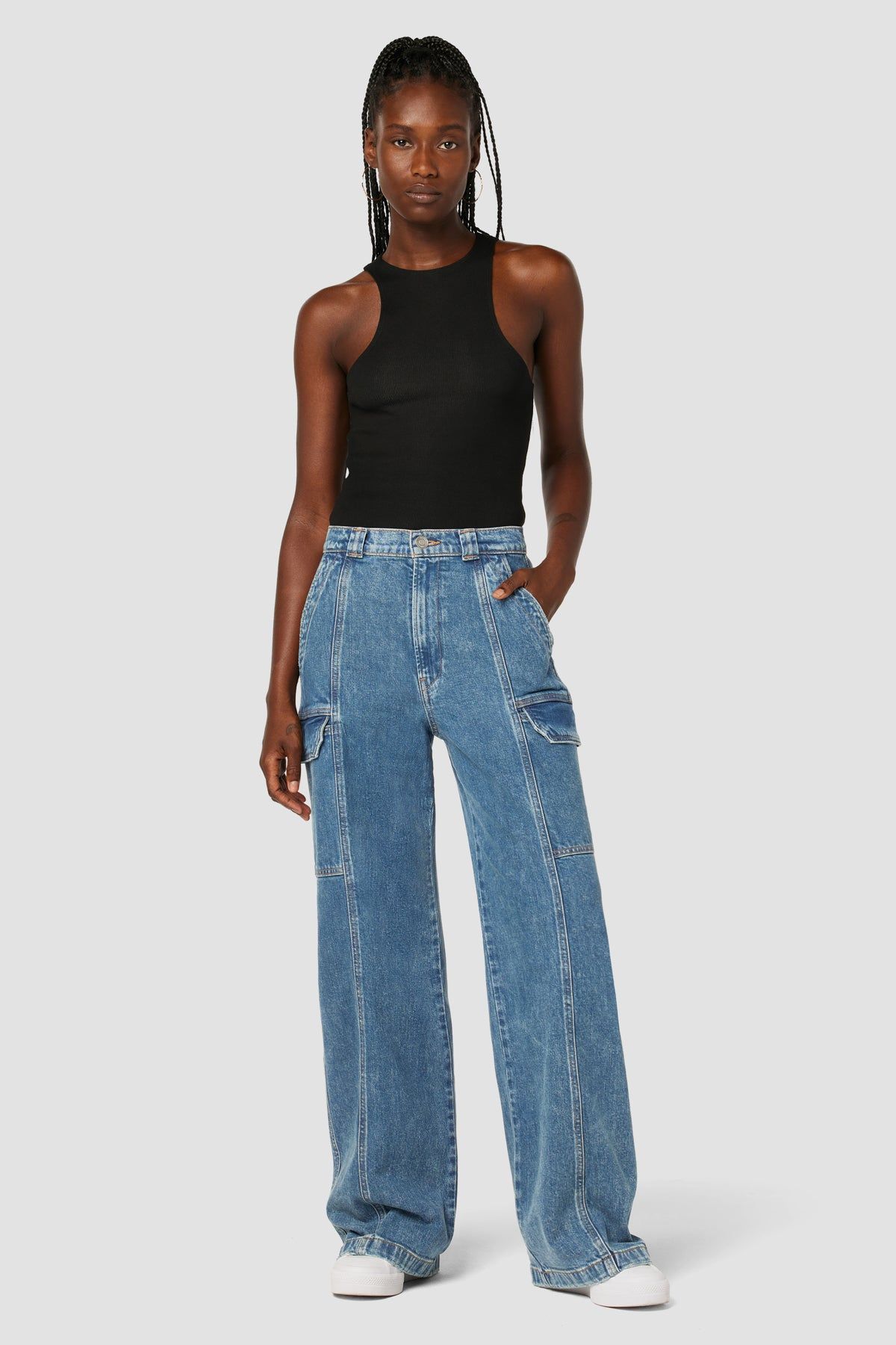 High-Rise Wide Leg Cargo sold by Hudson Jeans product image thumbnail 5