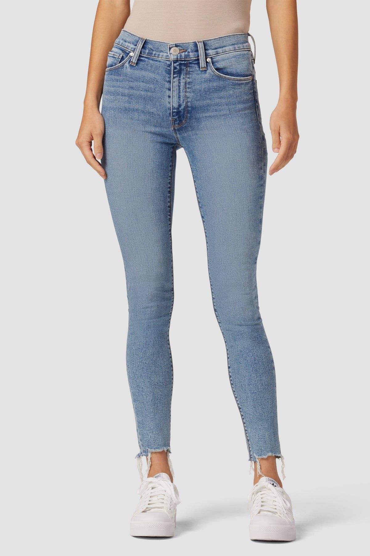 Barbara High-Rise Super Skinny Ankle Jean sold by Hudson Jeans