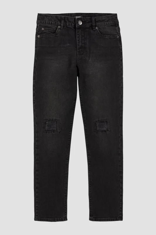 Destructed Straight Leg Jean sold by Hudson Jeans