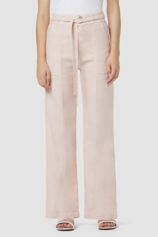 Tie Waist Wide Leg Barefoot Trouser sold by Hudson Jeans