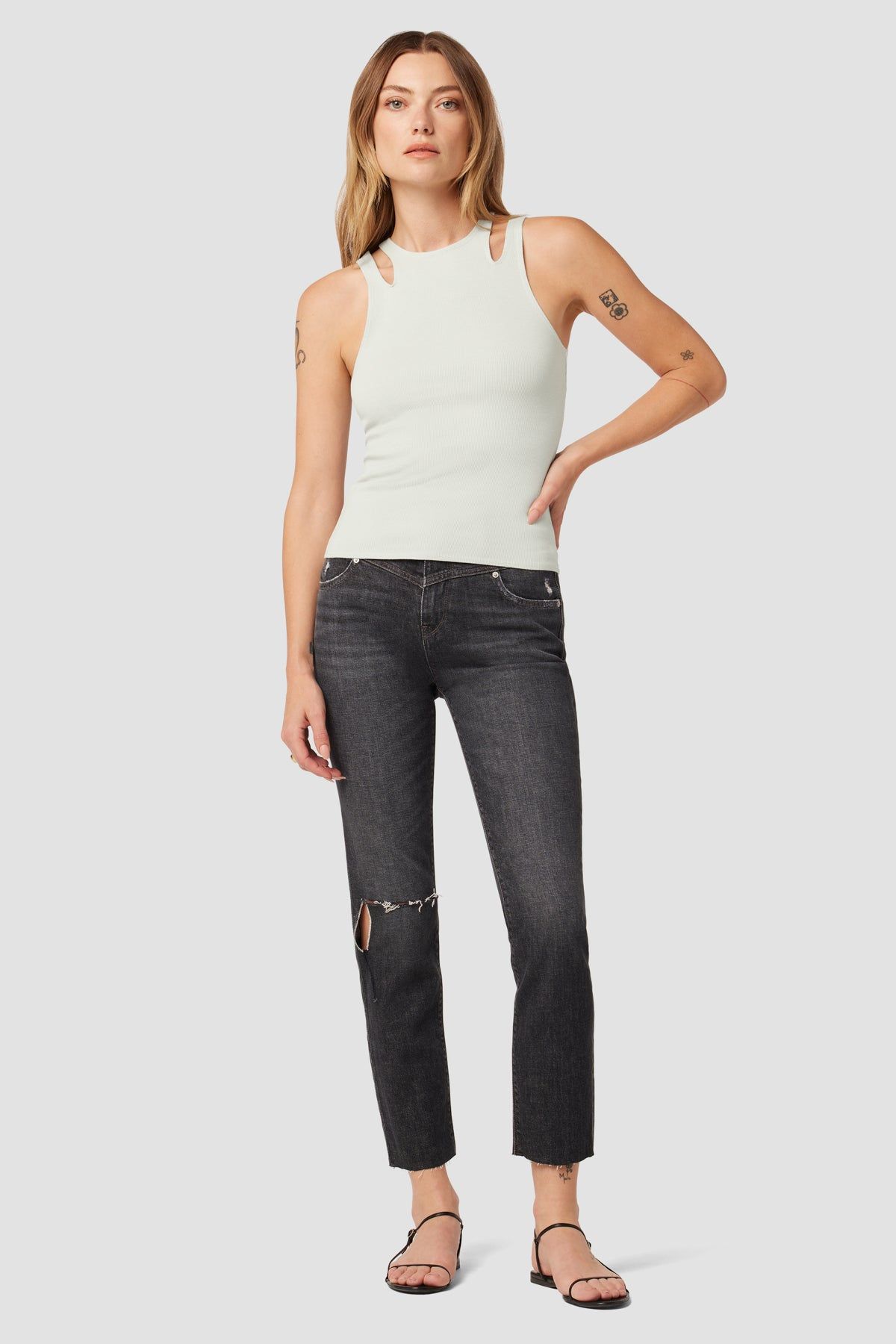 Cut Out Tank sold by Hudson Jeans product image thumbnail 5