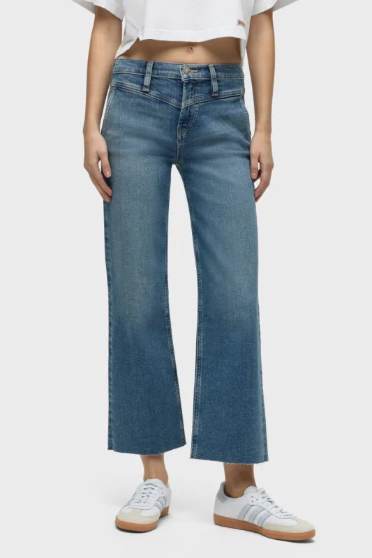 Rosie High-Rise Wide Leg Ankle Jean sold by Hudson Jeans