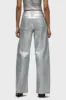 Lexi Mid-Rise Coated Seamed Wide Leg sold by Hudson Jeans