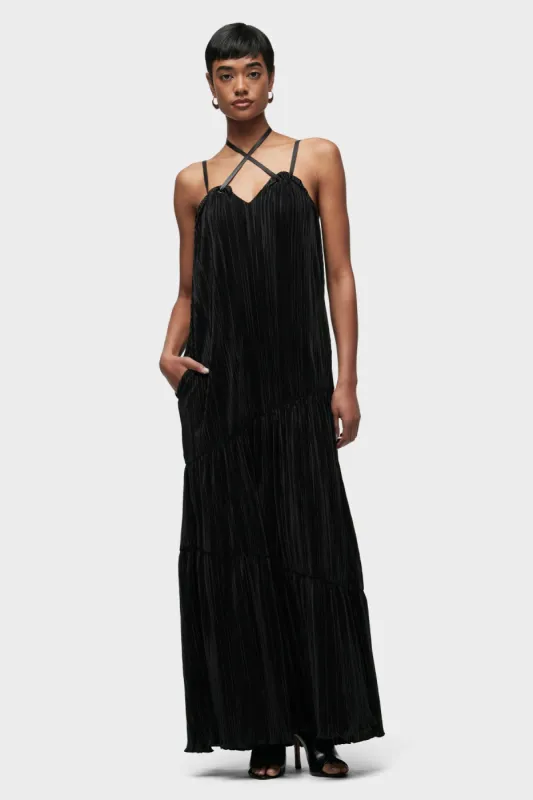 Plisse Tiered Dress sold by Hudson Jeans