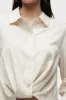 Long Sleeve Knotted Button Down sold by Hudson Jeans