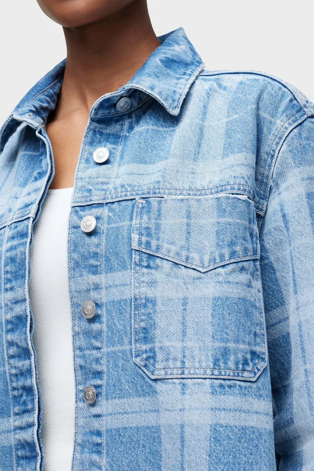 Oversized Shacket sold by Hudson Jeans product image thumbnail 4