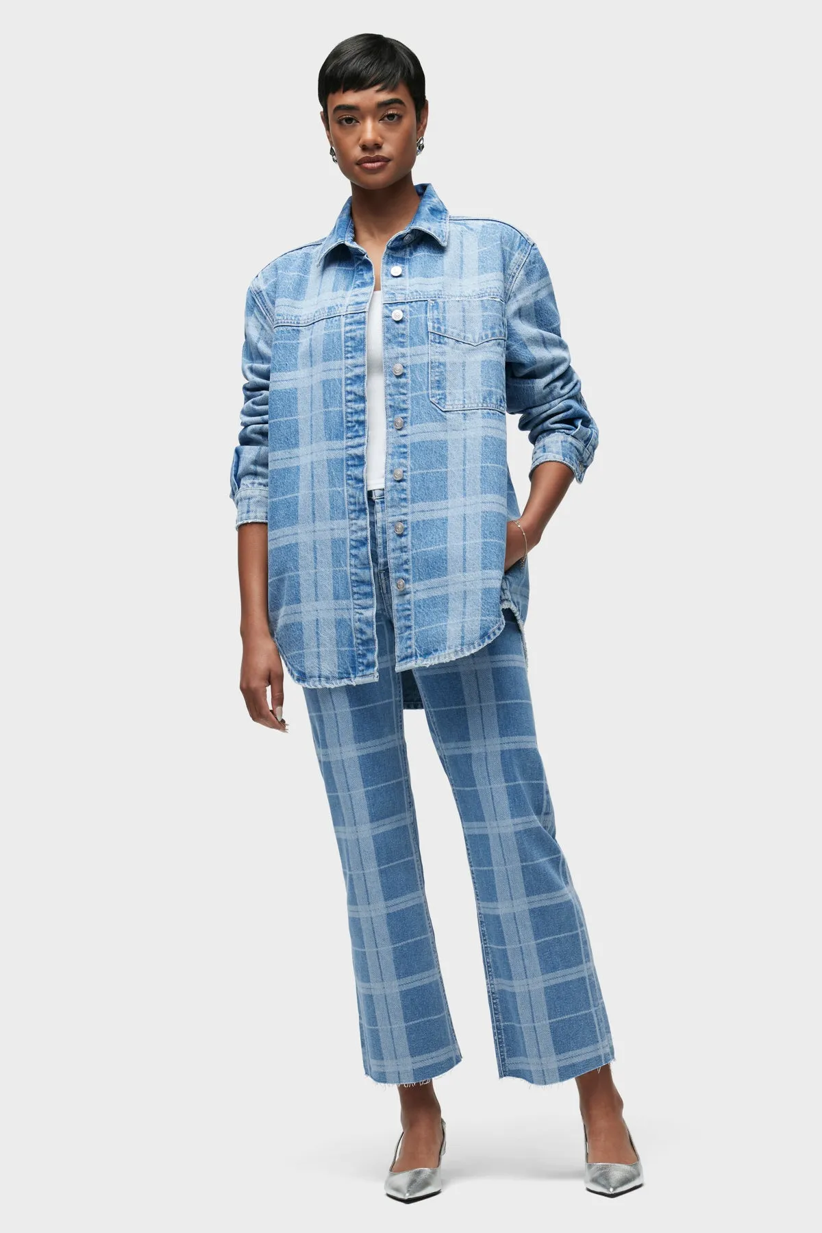 Oversized Shacket sold by Hudson Jeans product image thumbnail 5