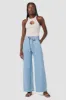 Tie Waist Wide Leg Barefoot Trouser sold by Hudson Jeans