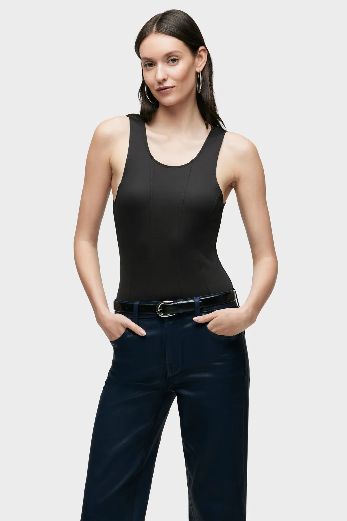 Scuba Scoop Neck Bodysuit sold by Hudson Jeans