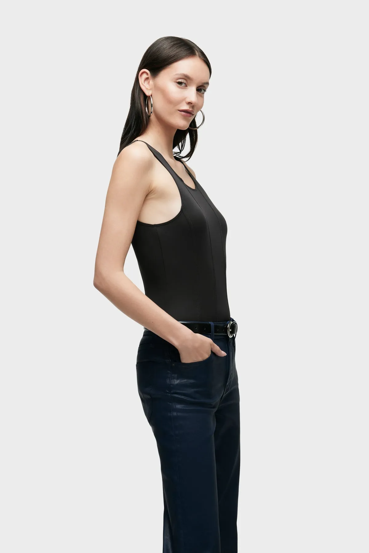 Scuba Scoop Neck Bodysuit sold by Hudson Jeans product image thumbnail 2