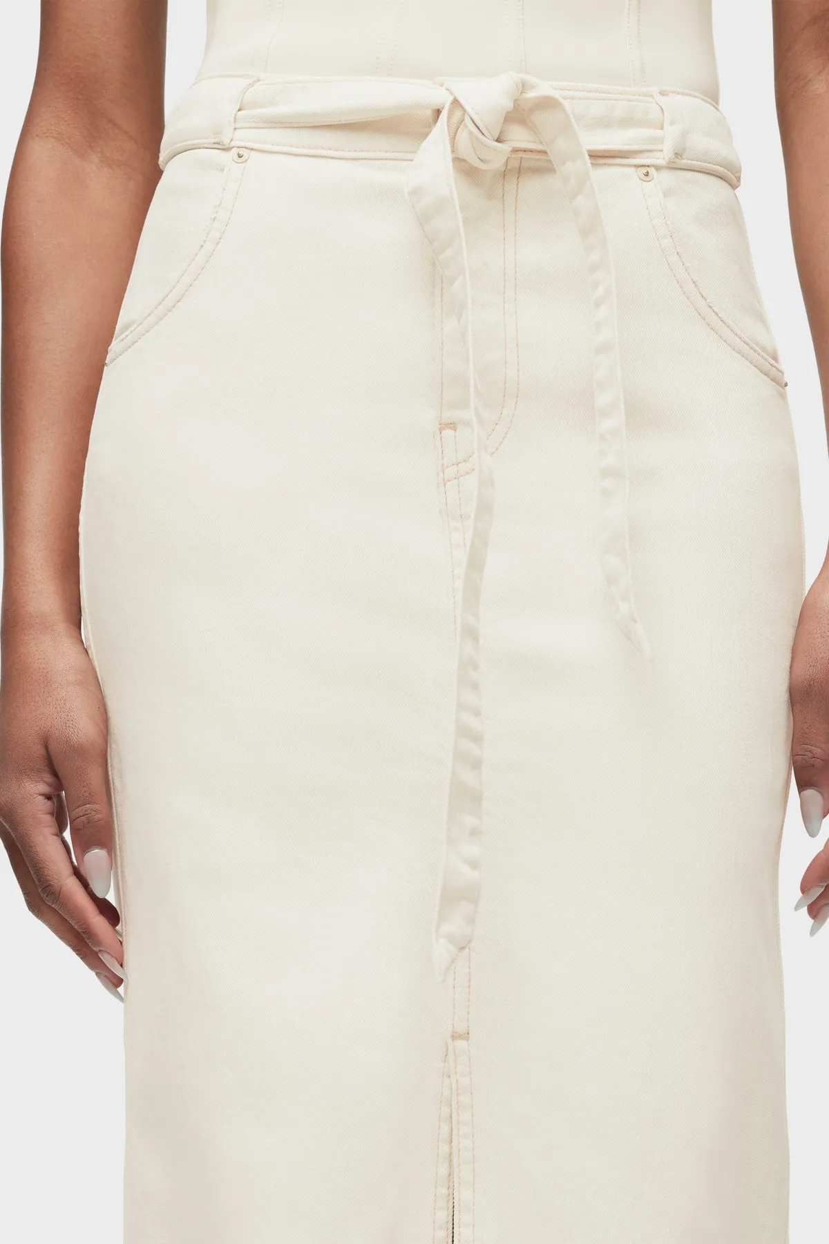 Tie Waist Maxi Skirt sold by Hudson Jeans product image thumbnail 4