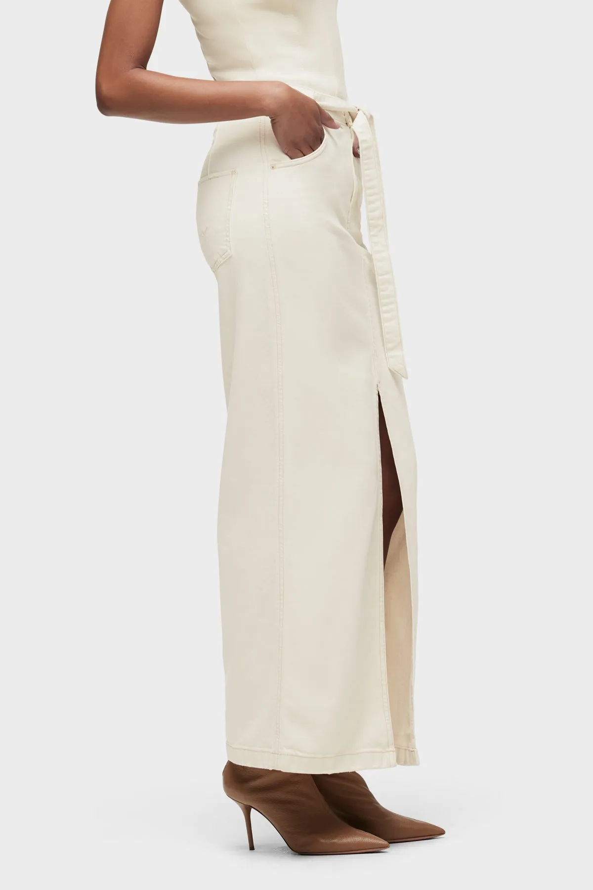 Tie Waist Maxi Skirt sold by Hudson Jeans product image thumbnail 2